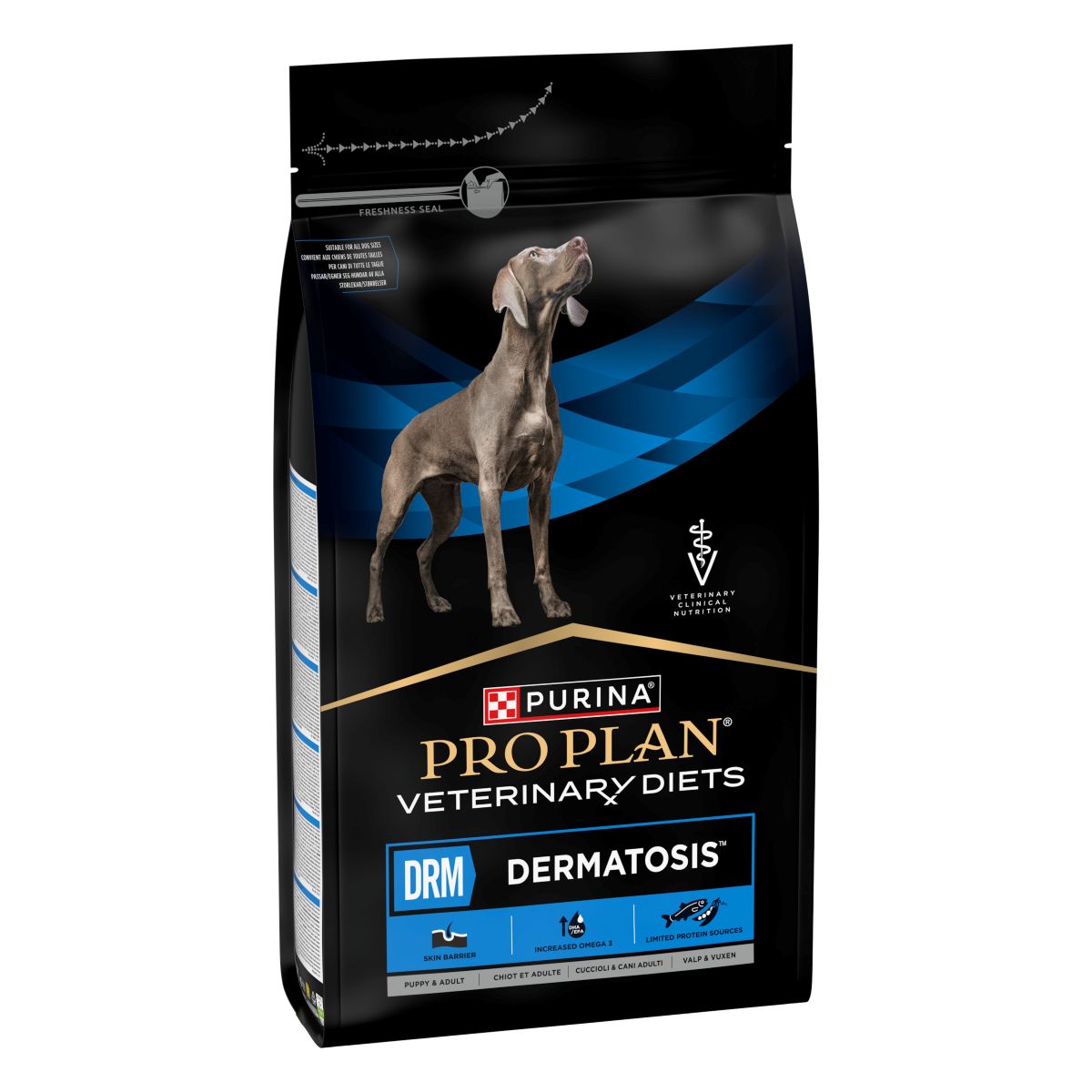 PURINA PRO PLAN® VETERINARY DIETS secco cane DRM Dermatosis