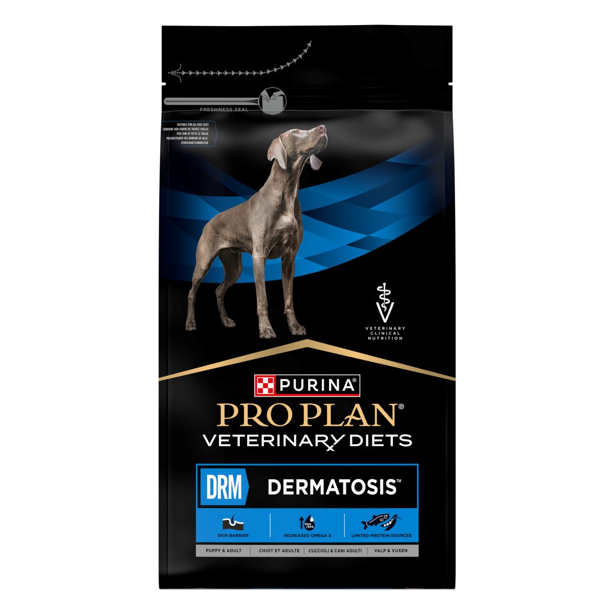 PURINA PRO PLAN® VETERINARY DIETS secco cane DRM Dermatosis
