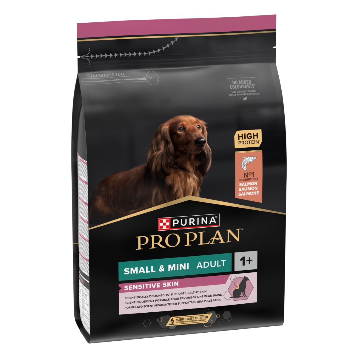 Purina Pro Plan Small & Mini Adult Sensitive Skin Ricco In Salmone
