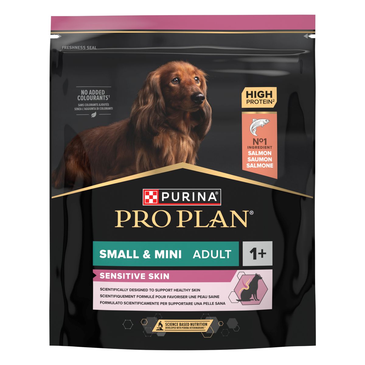 Purina Pro Plan Small & Mini Adult Sensitive Skin Ricco In Salmone
