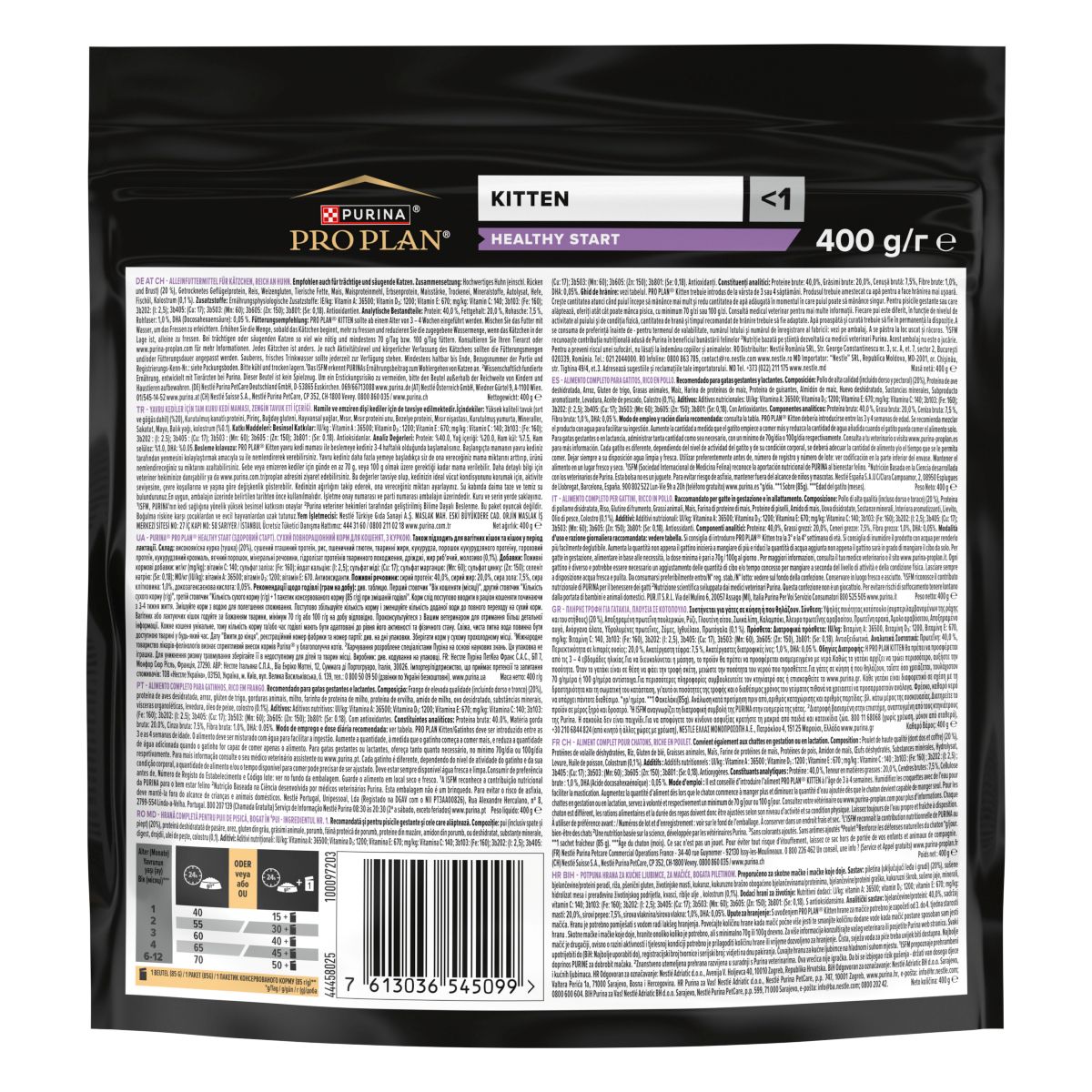 PURINA PRO PLAN® Kitten 1-12 Mesi Healthy Start Ricco In Pollo
