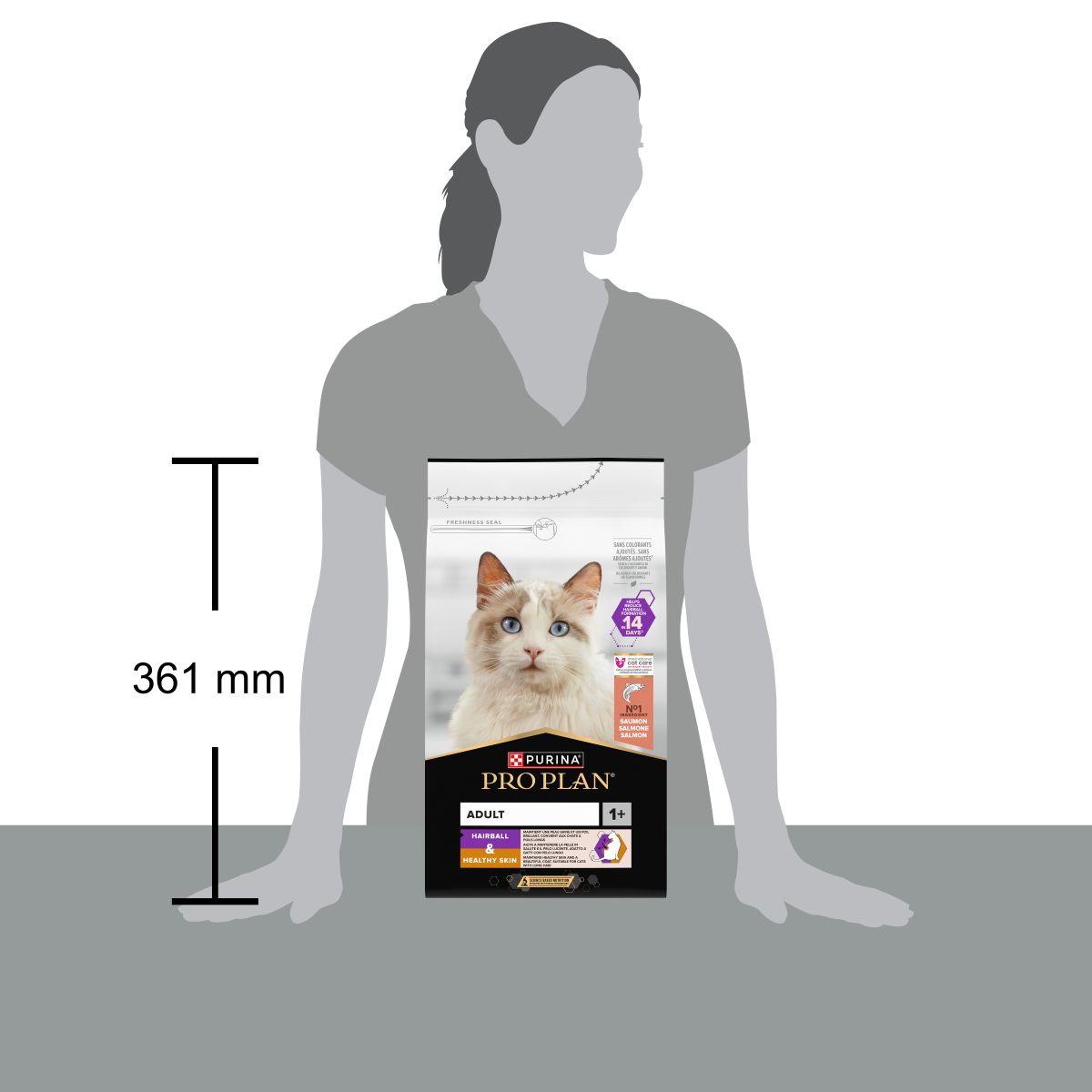 PURINA PRO PLAN® Adult 1+Derma Care Ricco In Salmone