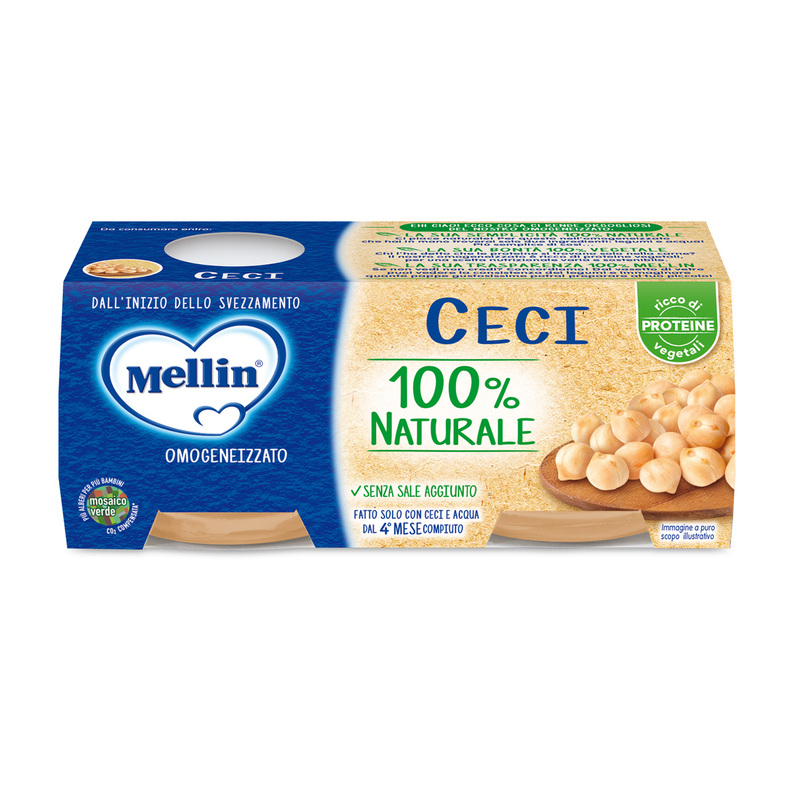 Omogeneizzato - Ceci e acqua