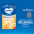 Mellin -  Conchigliette di Semola di Grano Duro Confezione da 280g
