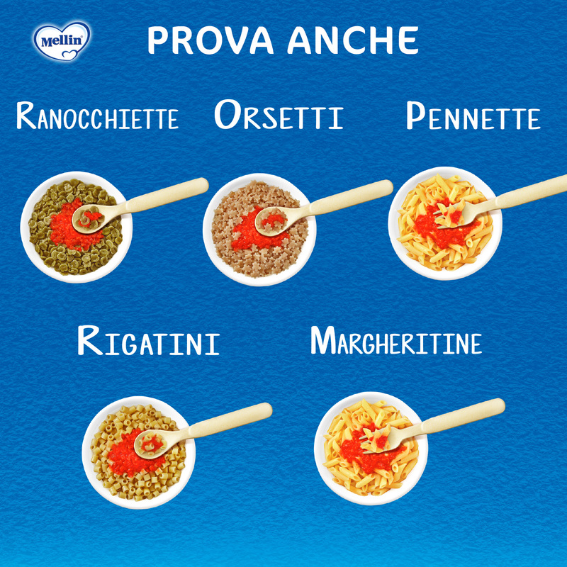 Mellin -  Conchigliette di Semola di Grano Duro Confezione da 280g
