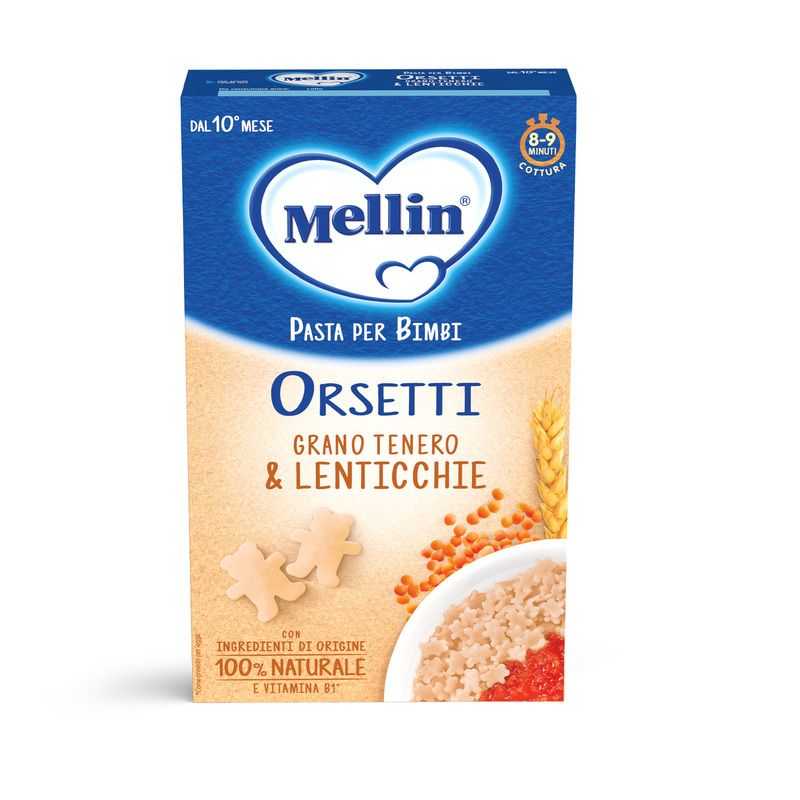 Mellin - Orsetti di Lenticchie confezione da 280g