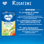 Mellin - Rigatini con Grano Tenero e  Piselli Confezione da 280g
