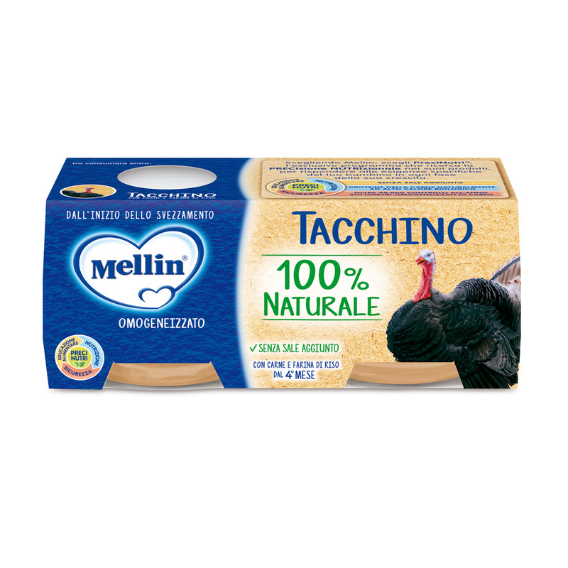 Omogeneizzati di carne - Tacchino