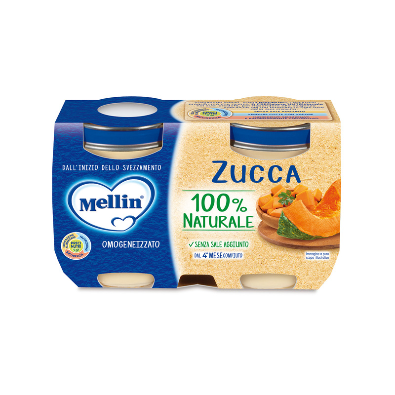 Omogeneizzati di verdure - Zucca
