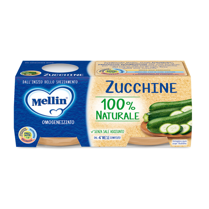 Omogeneizzati di verdure - Zucchine