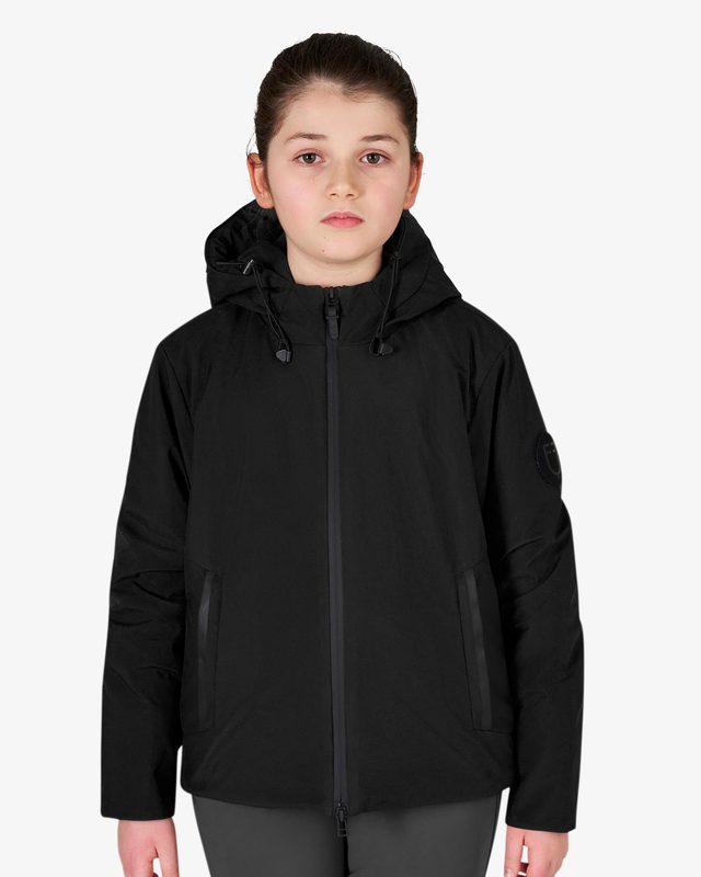Unisex Kids Waterproof and Windproof Nylon Jacket