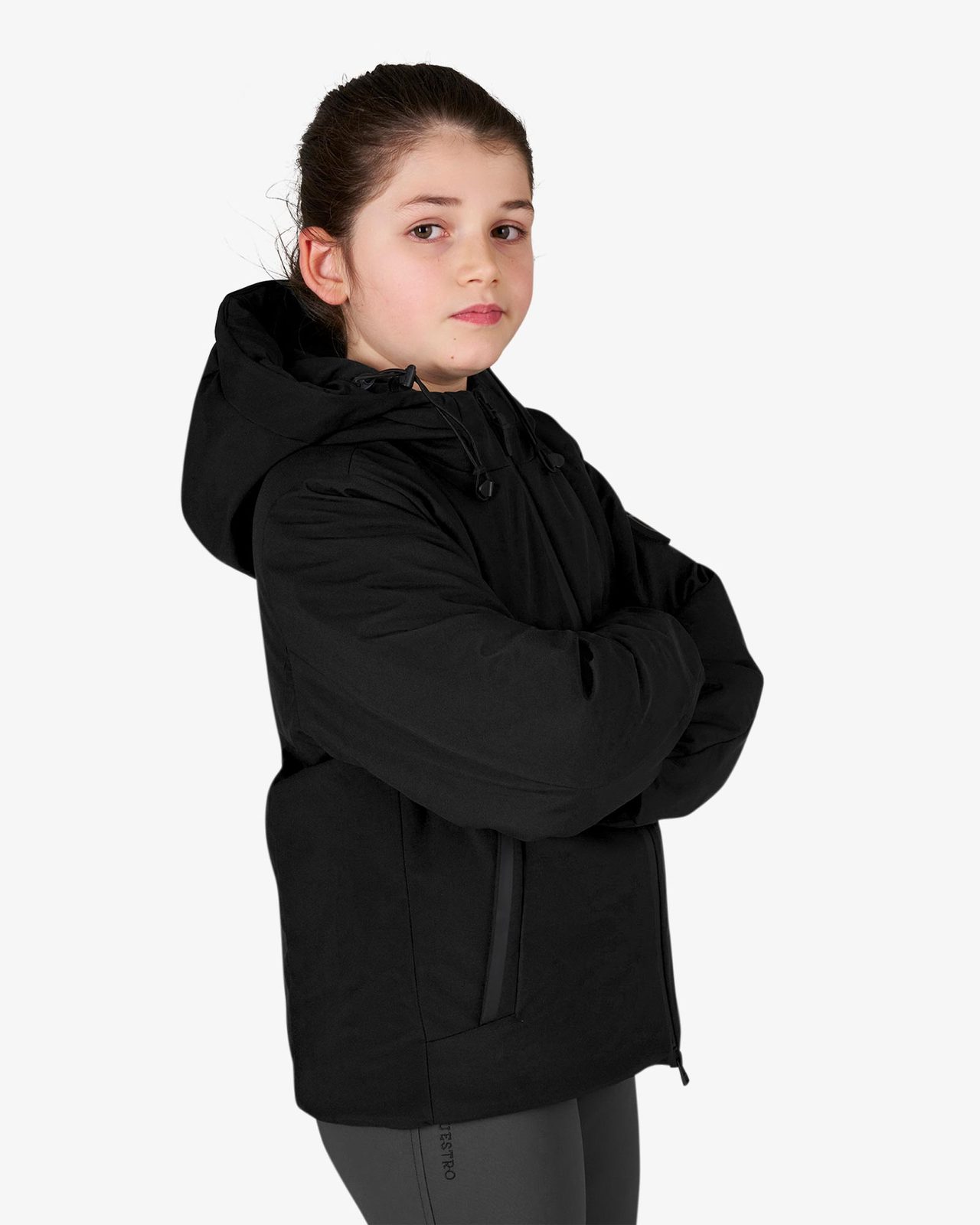 Unisex Kids Waterproof and Windproof Nylon Jacket