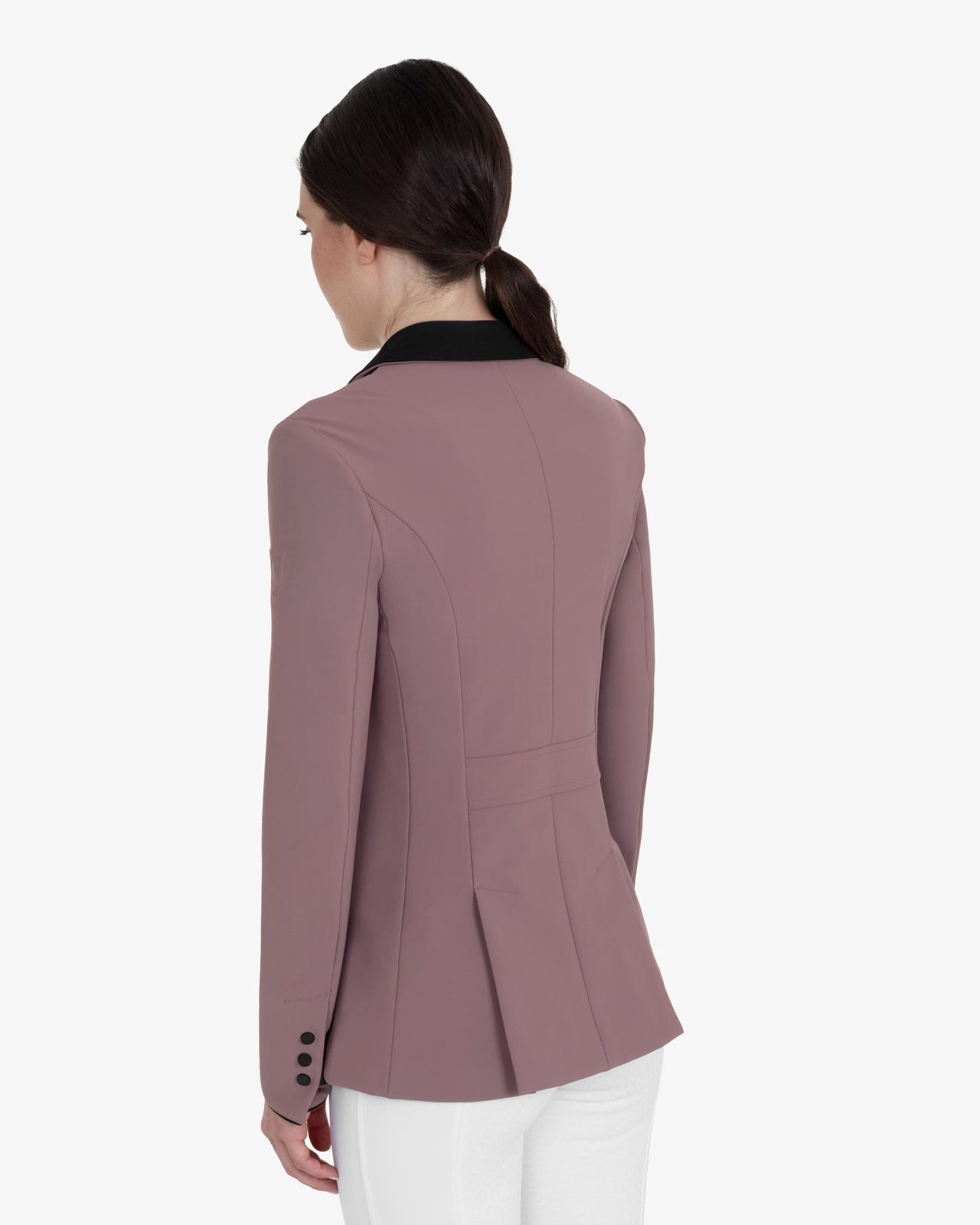 Women's competition jacket with zip and buttons
