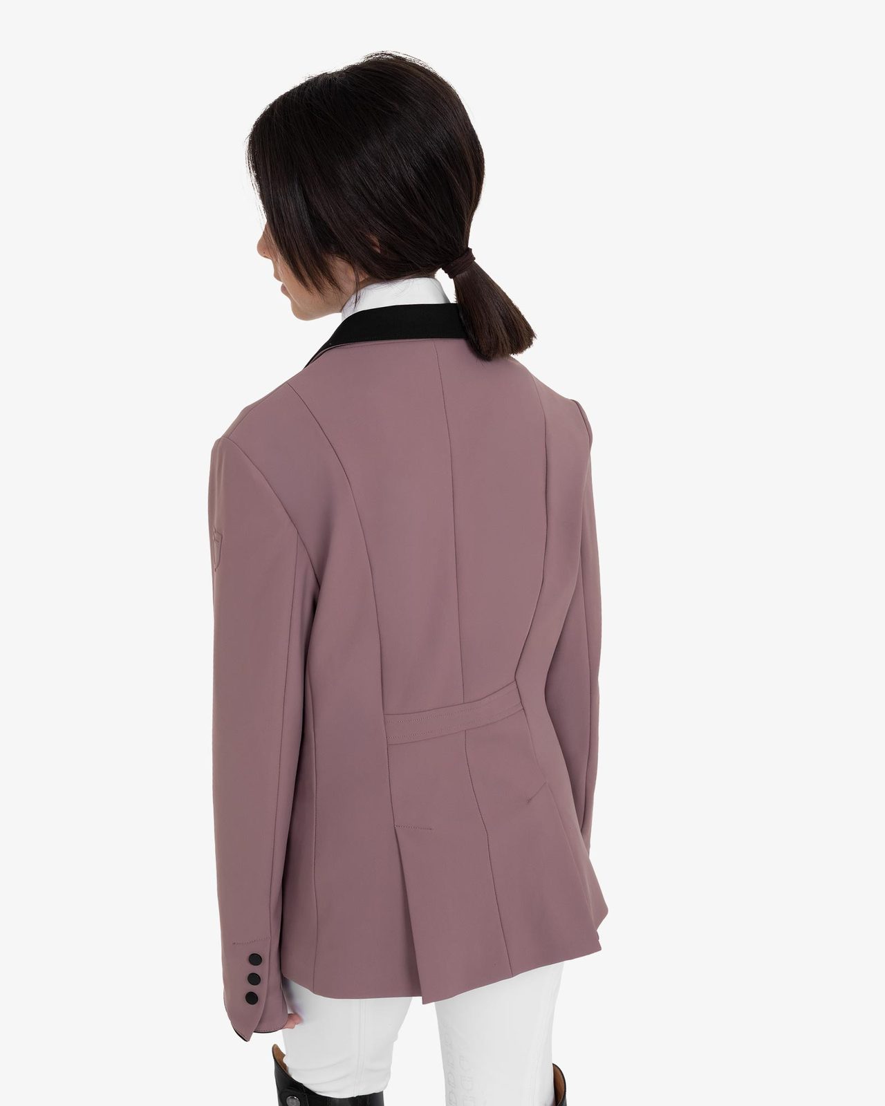 Kids' unisex competition jacket with zip and buttons