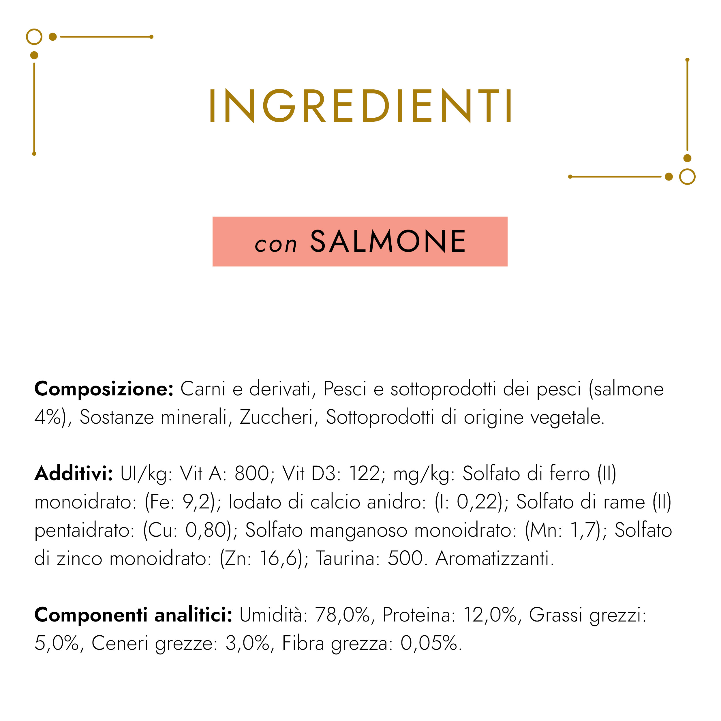 GOURMET® Gold Gatto Patè con Salmone