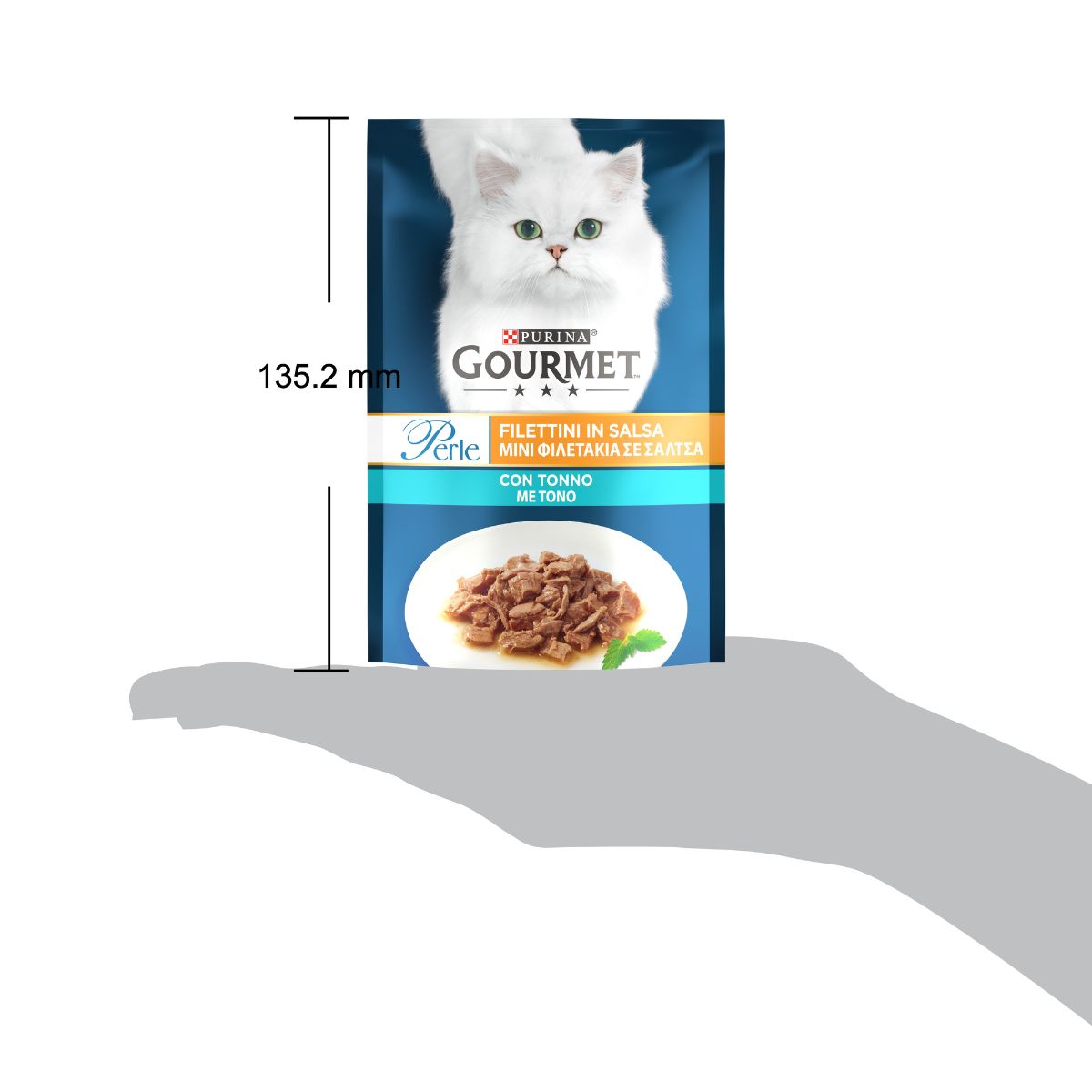 GOURMET PERLE 85g Filettini in Salsa con Tonno
