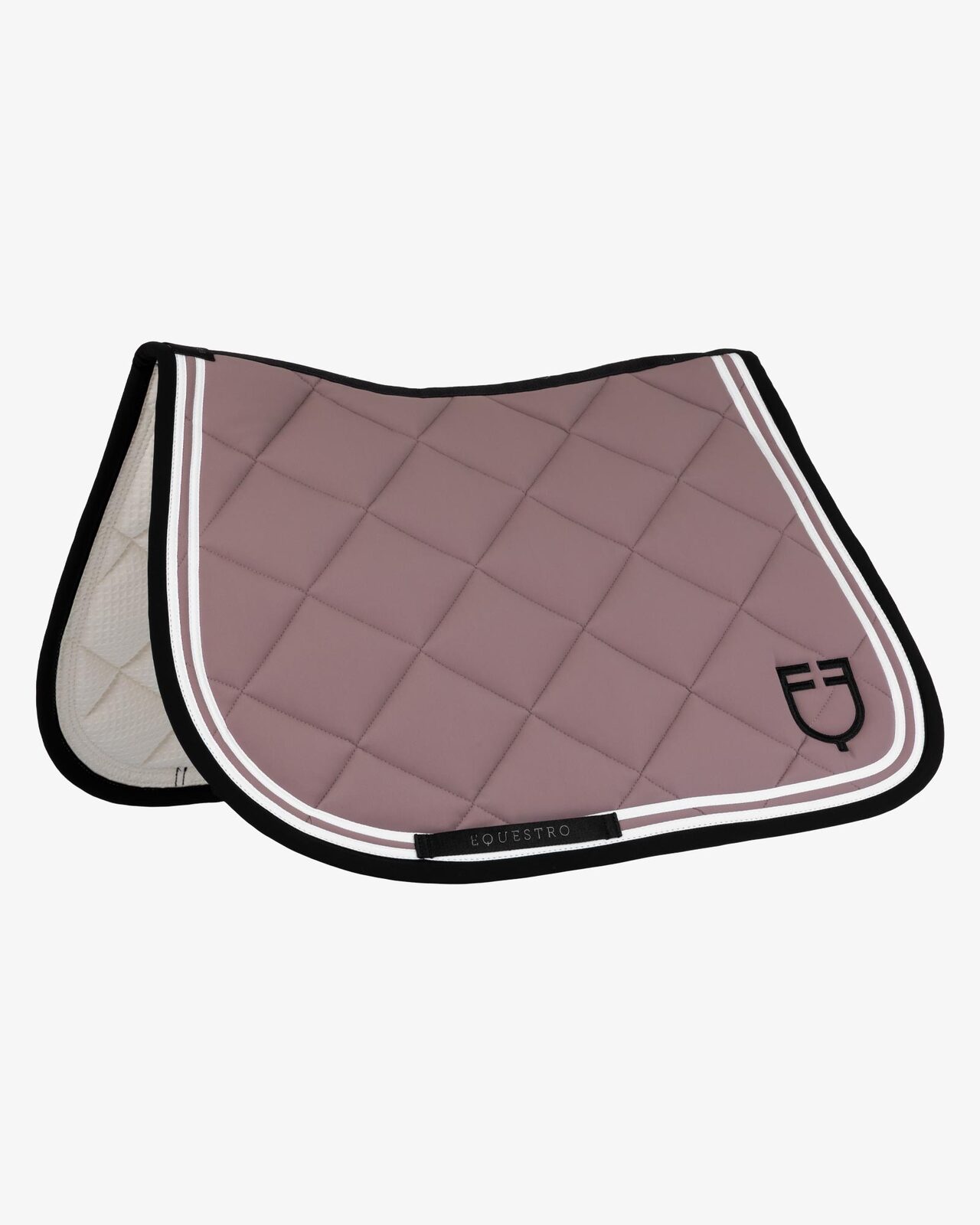 Double Stripes jumping saddle pad in technical fabric