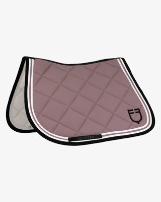 Double Stripes jumping saddle pad in technical fabric