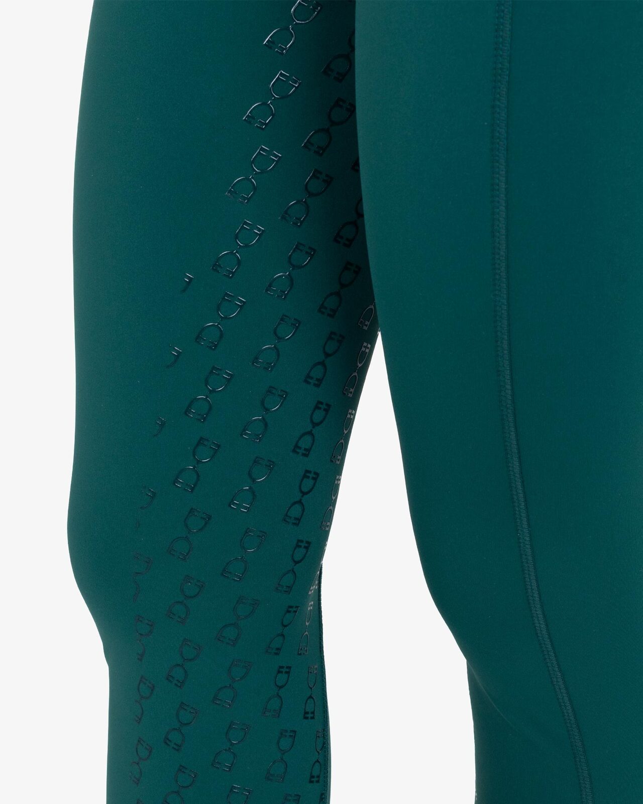 Women's slim fit full grip leggings Equestro X FISE centenary