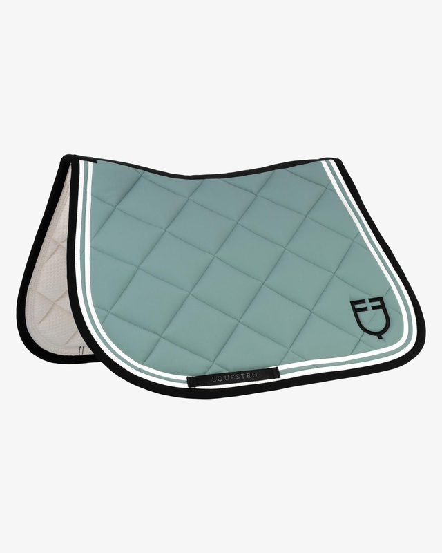 Double Stripes jumping saddle pad in technical fabric