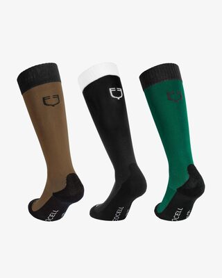 3 pcs set unisex Basic technical socks