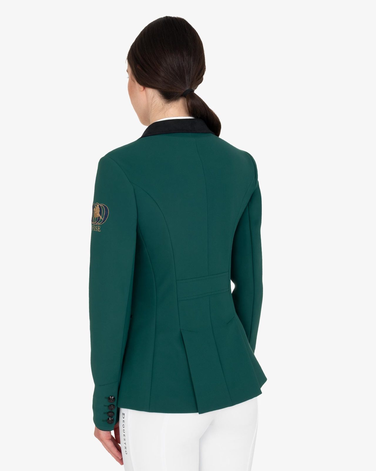 Women's three-button competition jacket Equestro X FISE centenary