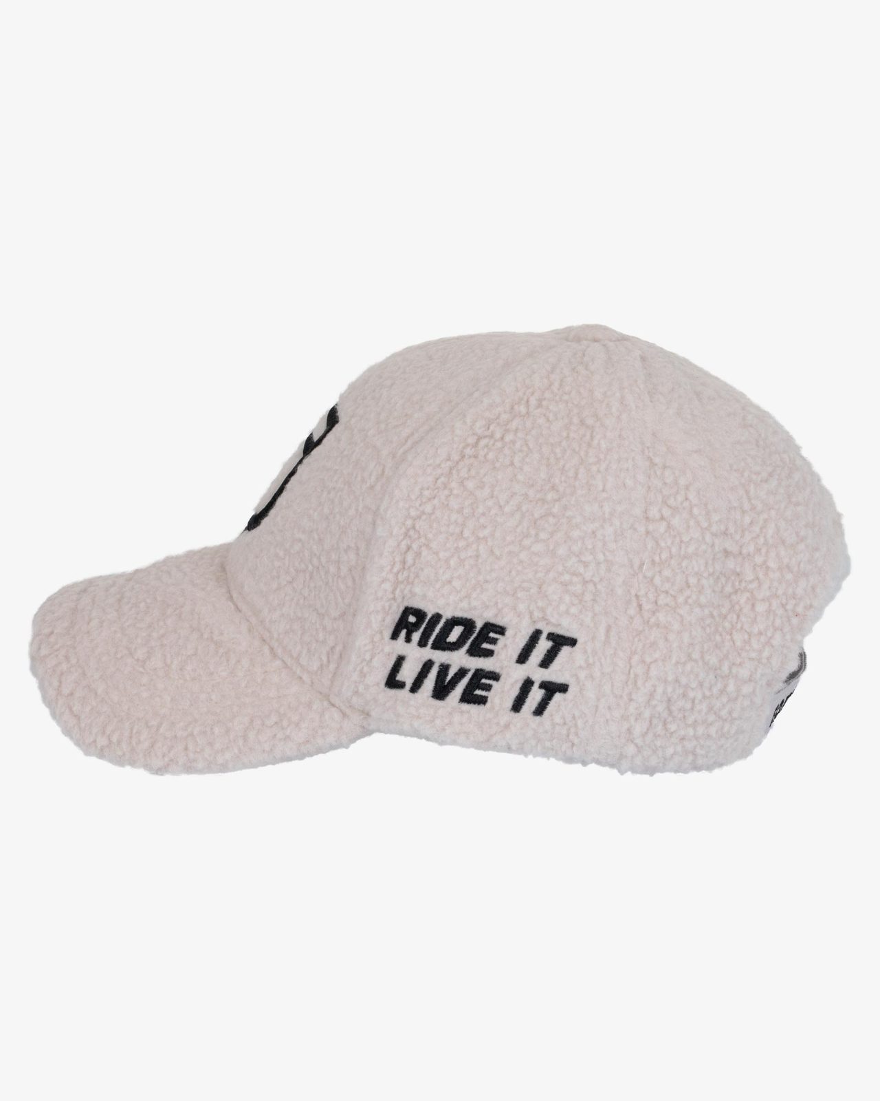 Unisex teddy fleece baseball cap
