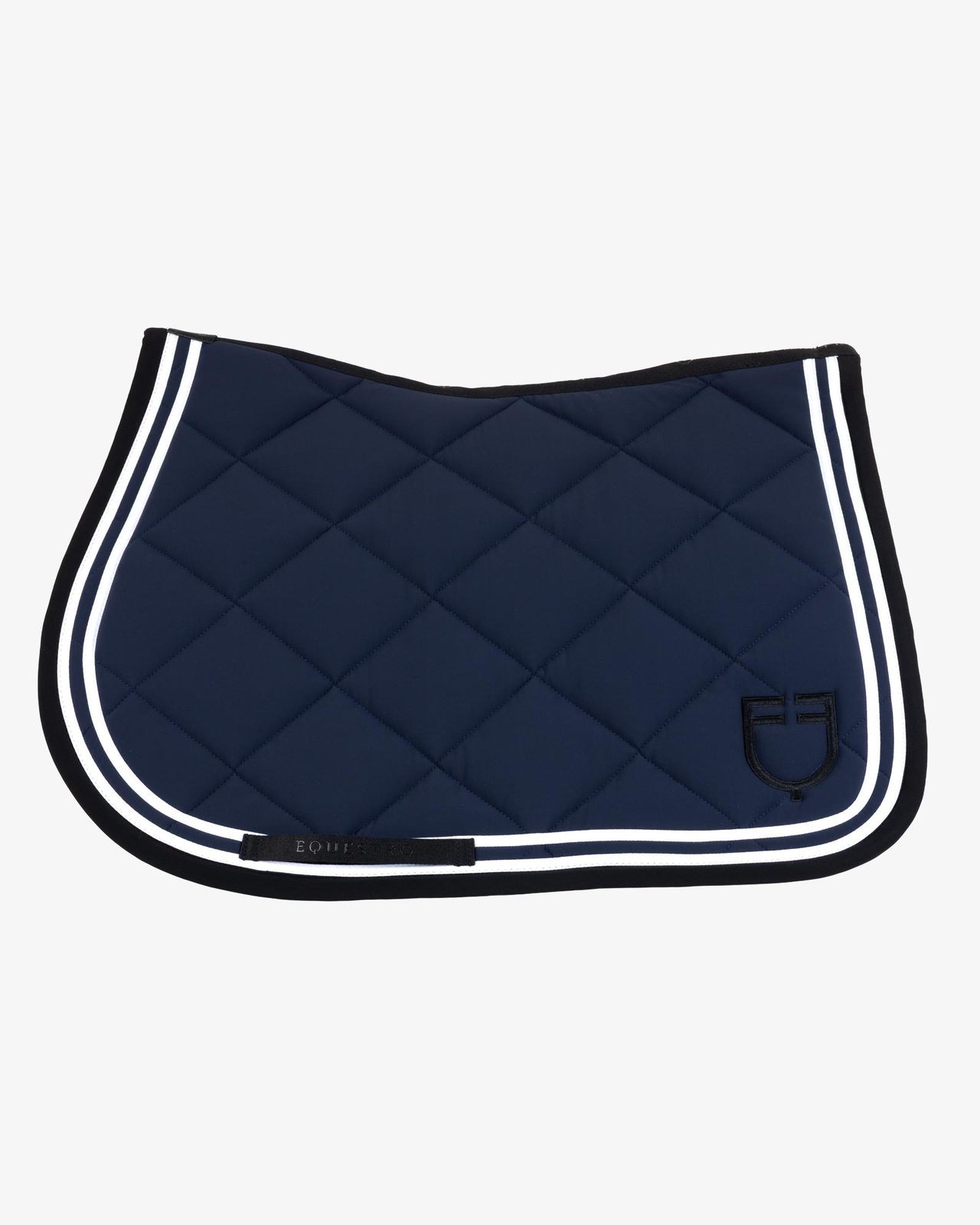 Double Stripes jumping saddle pad in technical fabric