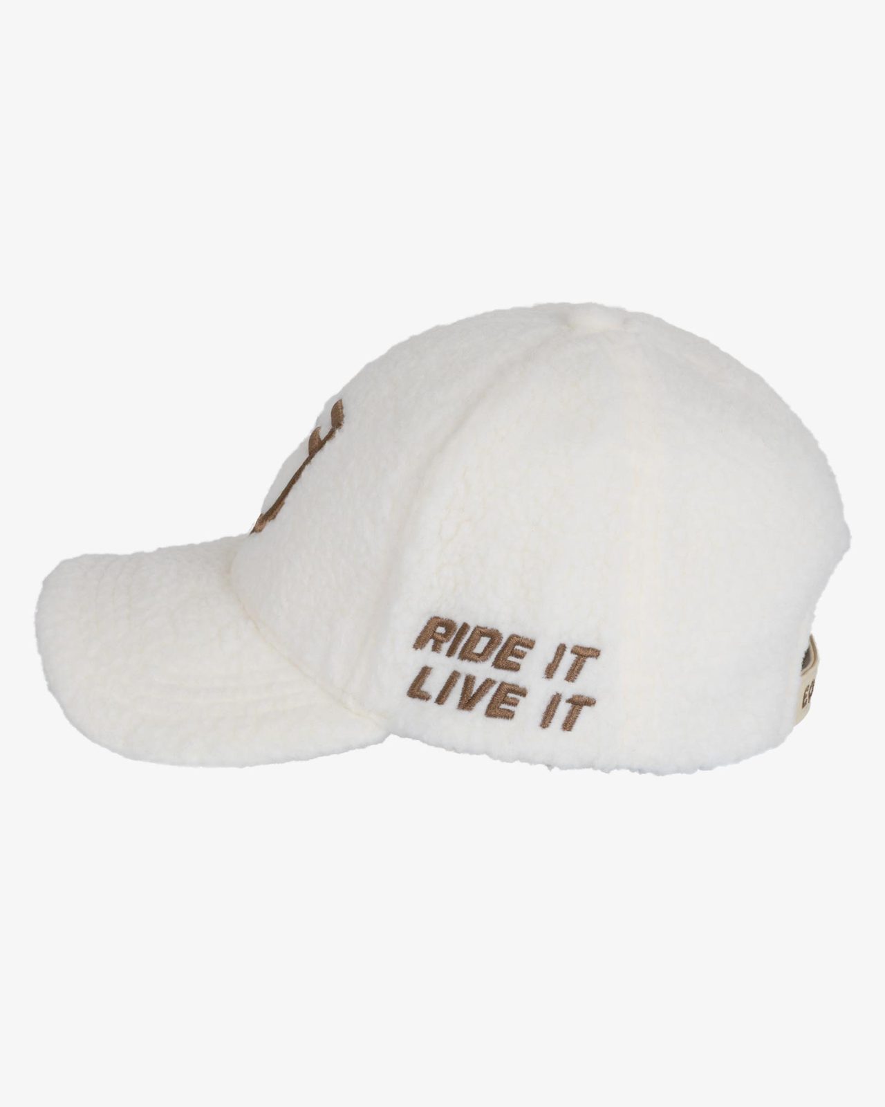 Unisex teddy fleece baseball cap