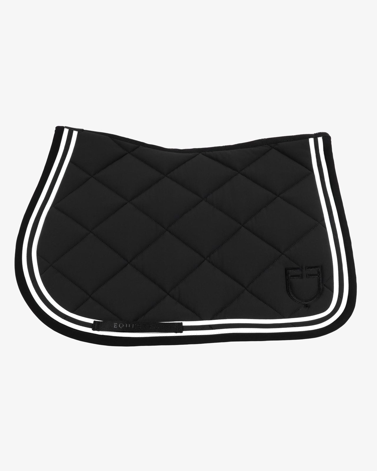 Double Stripes jumping saddle pad in technical fabric