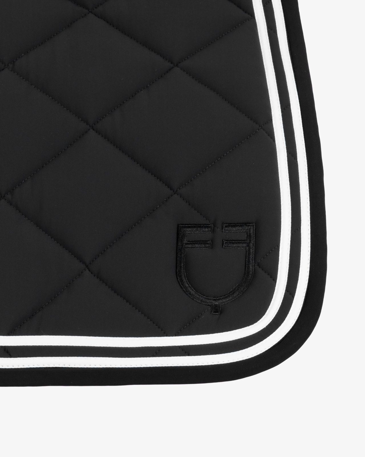 Double Stripes jumping saddle pad in technical fabric