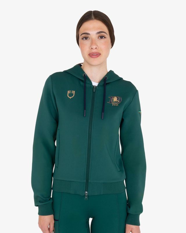 Women's hoodie Equestro X FISE centenary