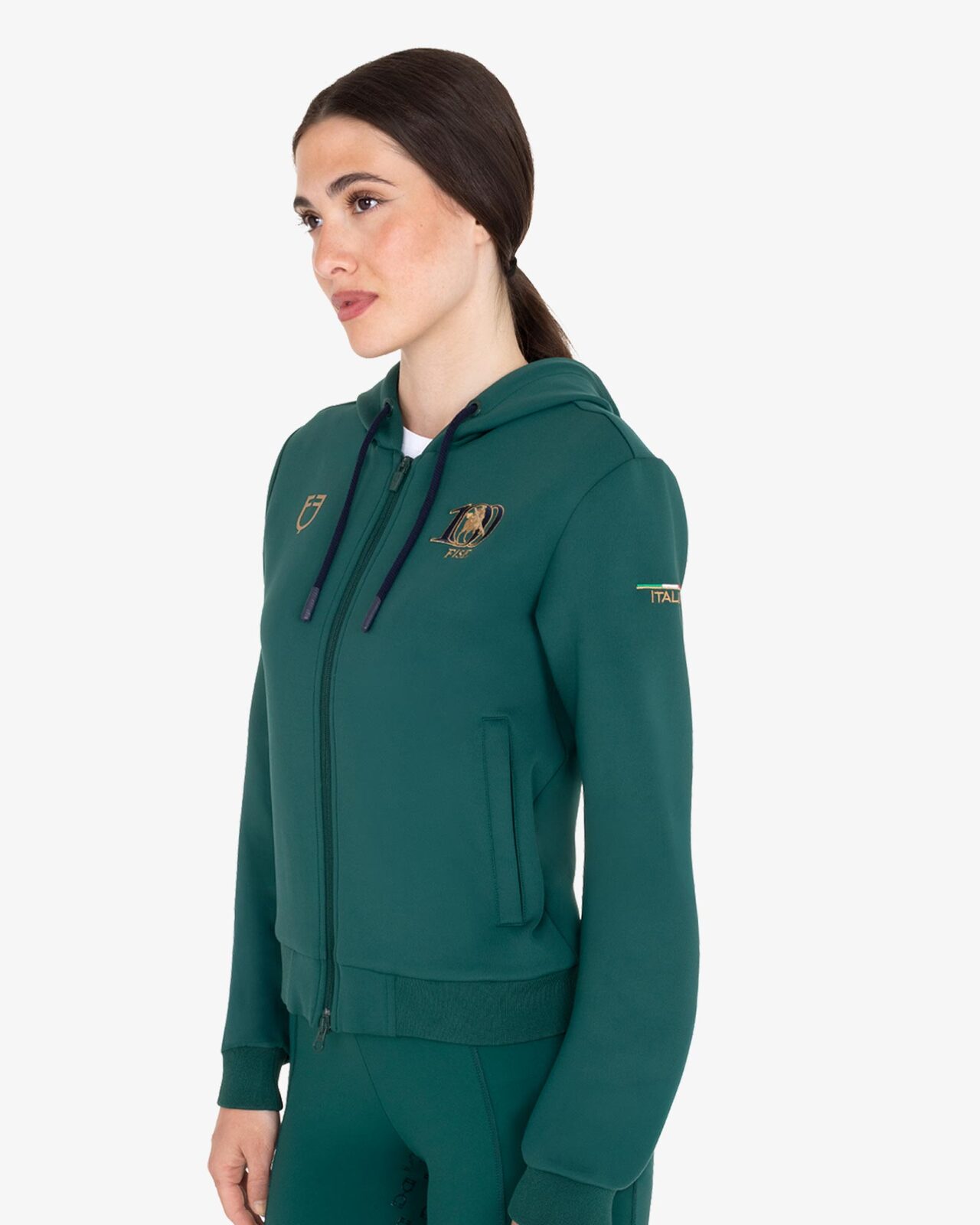 Women's hoodie Equestro X FISE centenary