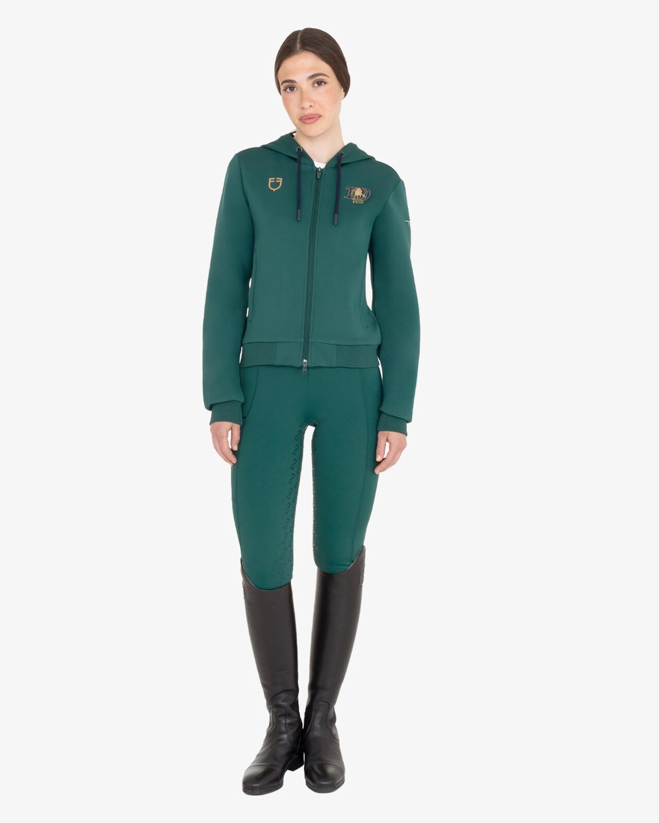 Women's hoodie Equestro X FISE centenary