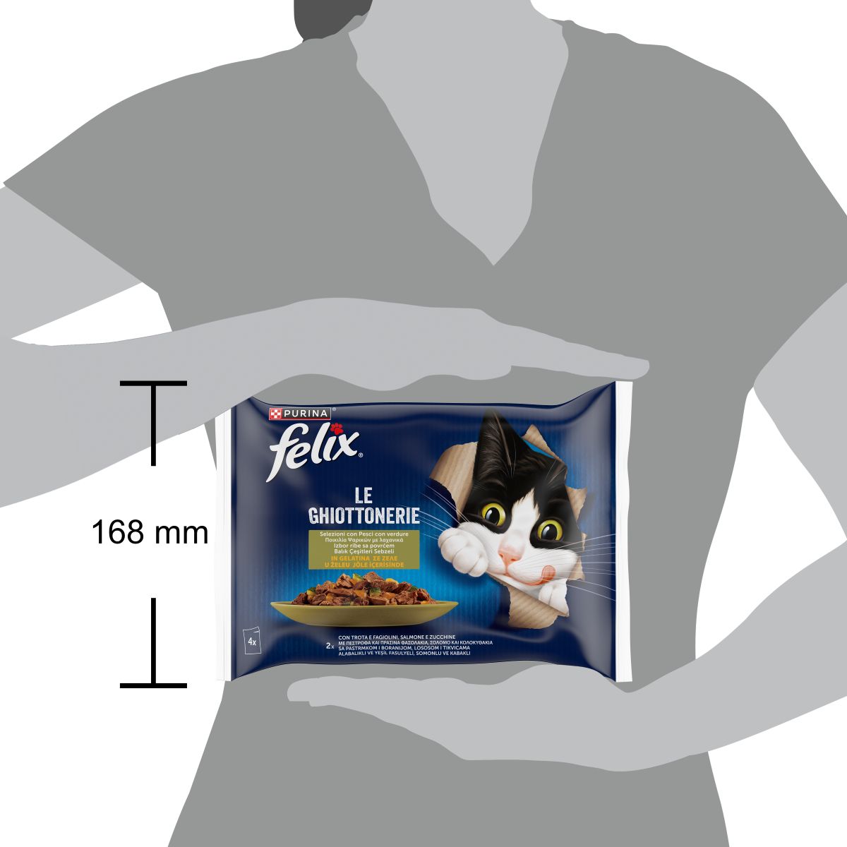 FELIX® Ghiottonerie Selezioni Con verdure - (Salmone & Zucchine/Trota & Fagiolini)