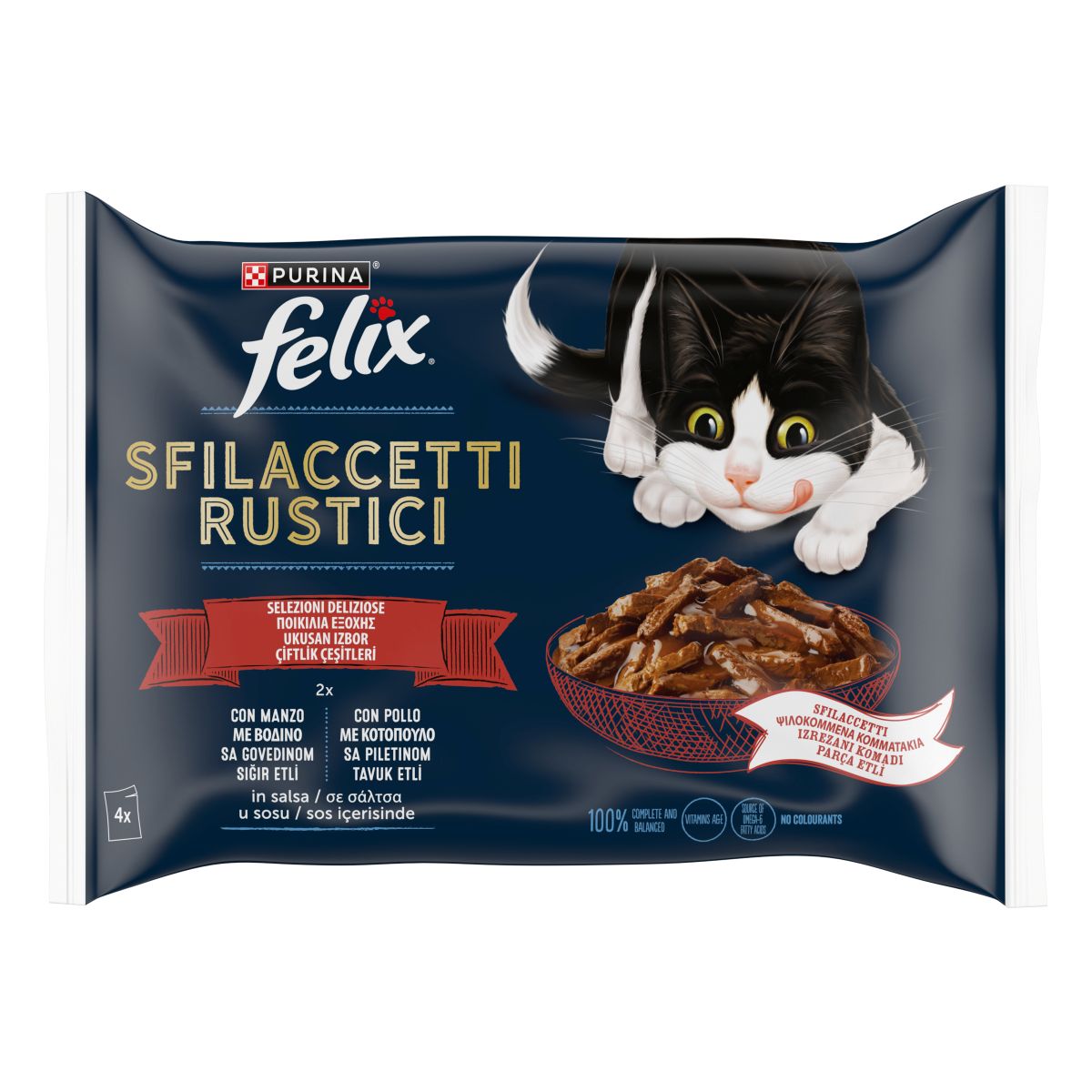FELIX® Sfilaccetti Rustici - Selezioni Deliziose con Manzo, Pollo - 2022