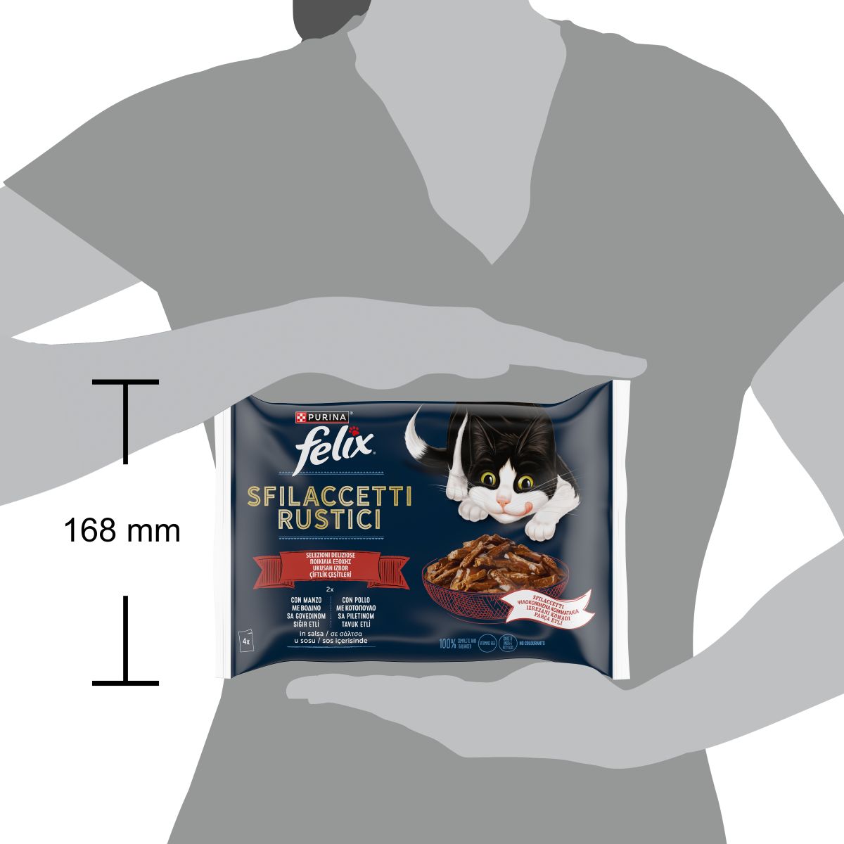 FELIX® Sfilaccetti Rustici - Selezioni Deliziose con Manzo, Pollo - 2022