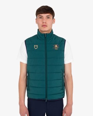 Men's slim fit vest Equestro X FISE 100