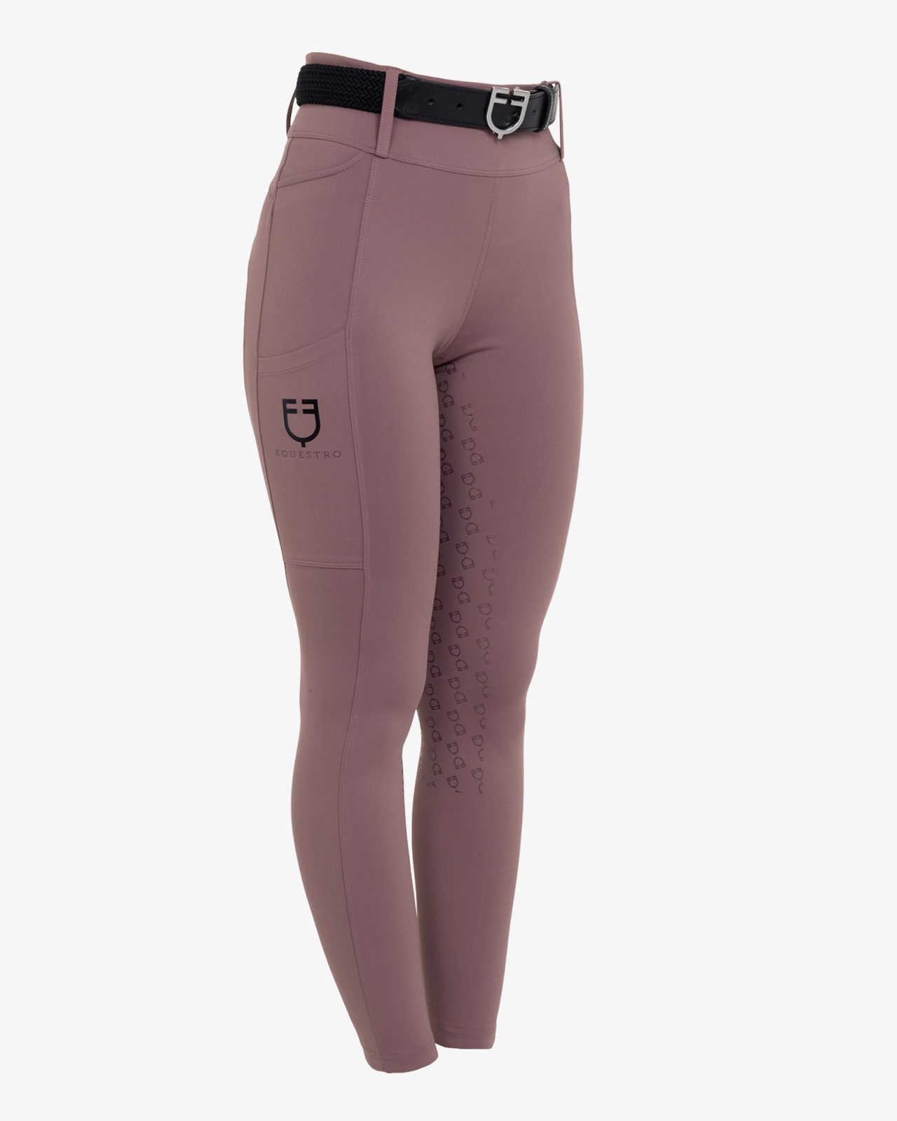 Women's high-waisted leggings with belt loops