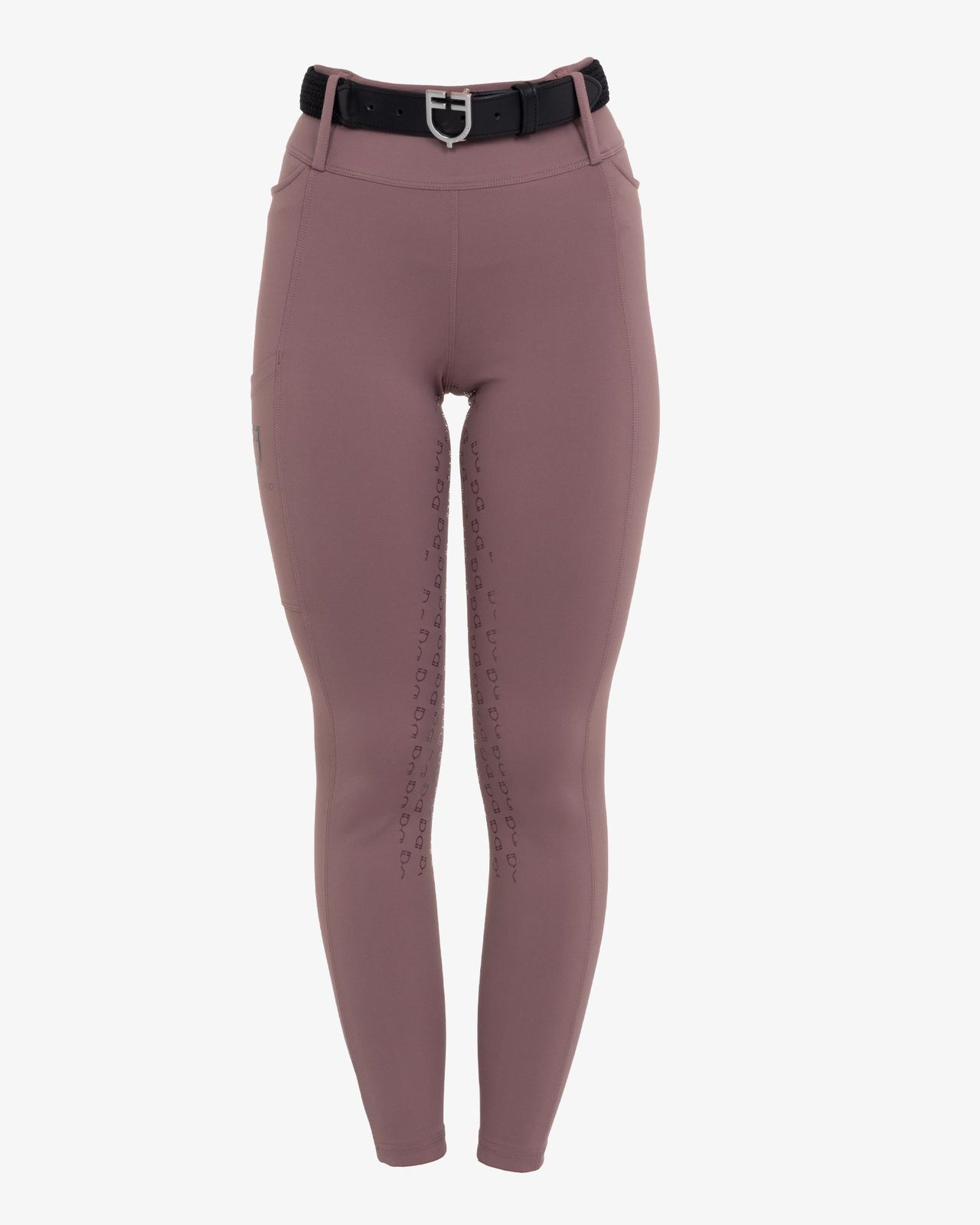 Women's high-waisted leggings with belt loops