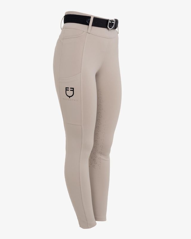 Women's high-waisted leggings with belt loops