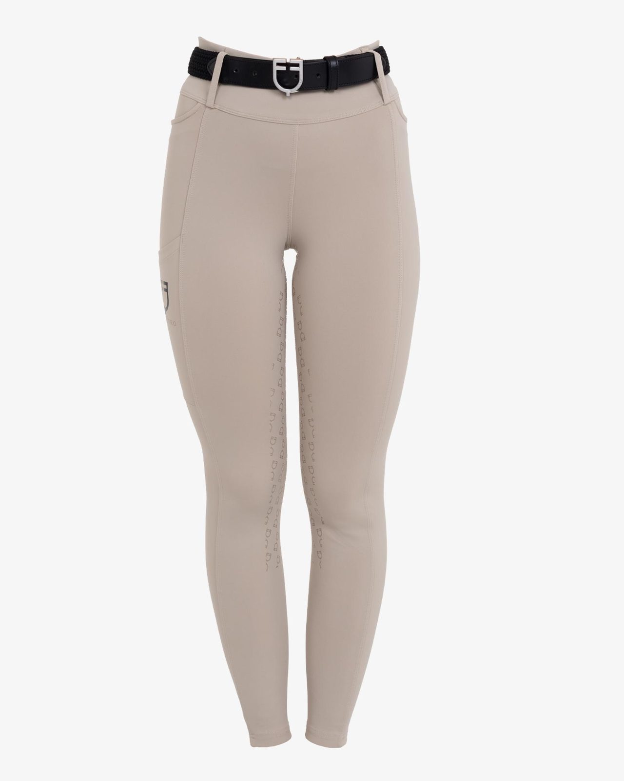 Women's high-waisted leggings with belt loops