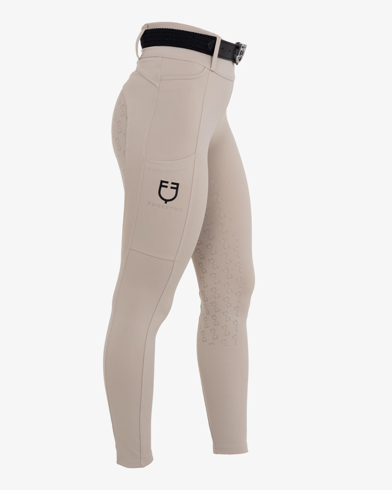 Women's high-waisted leggings with belt loops