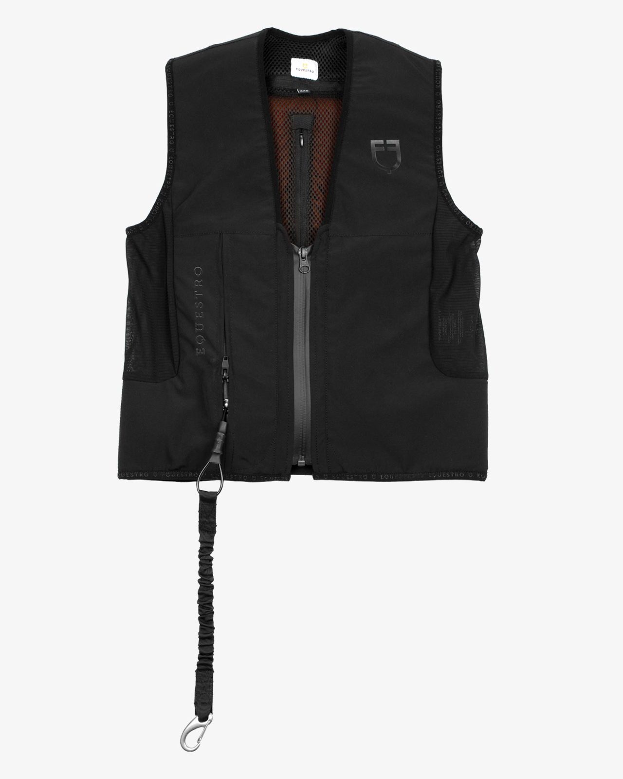 Airbag vest with level 2 back protector