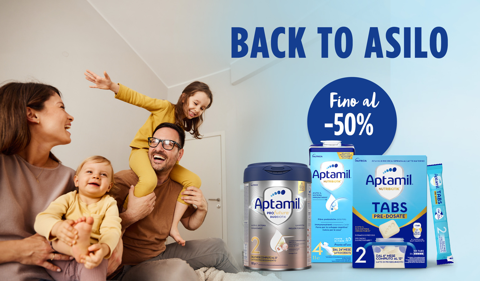 Back to asilo sconti fino al 50%