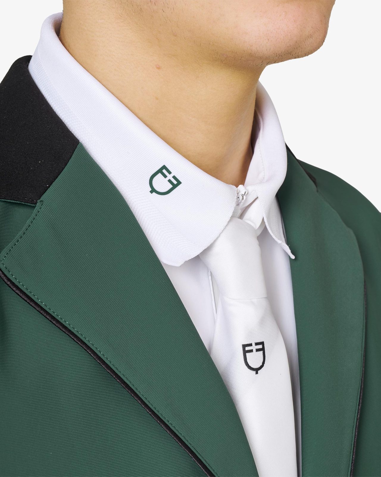 Men's competition jacket with three buttons