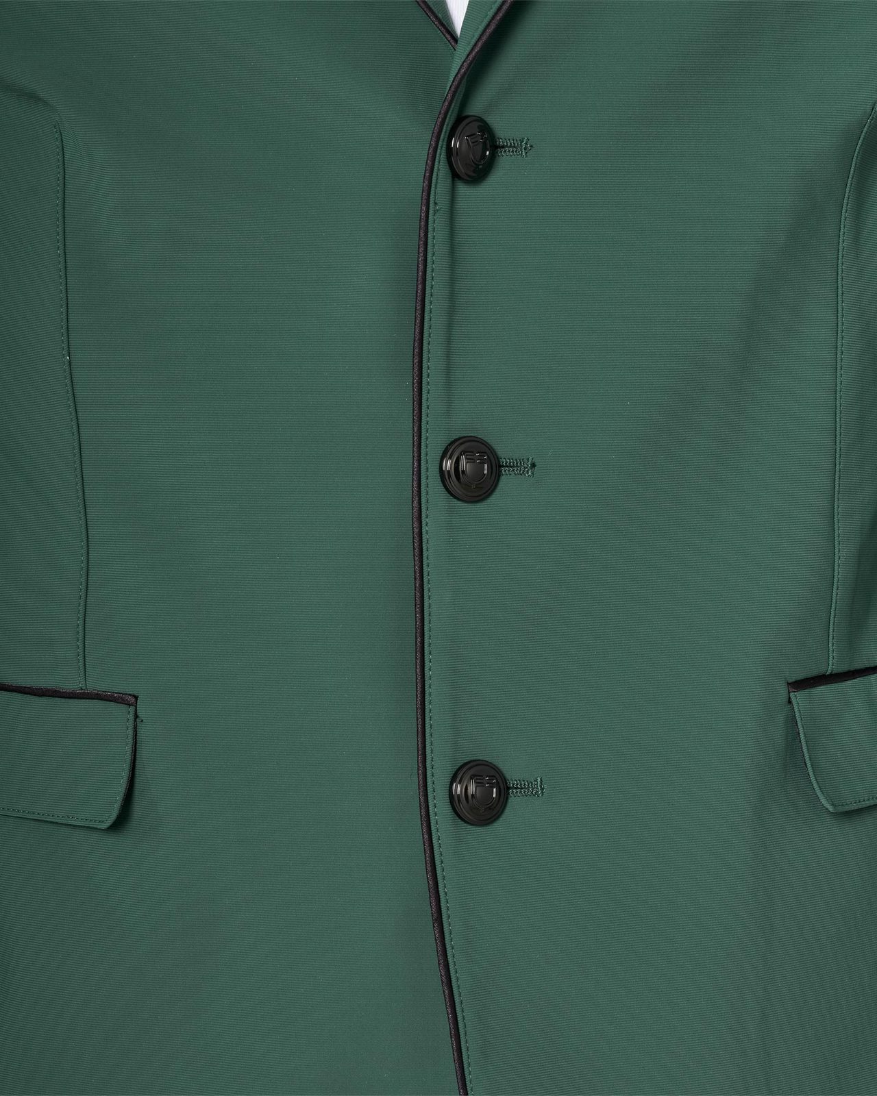 Men's competition jacket with three buttons