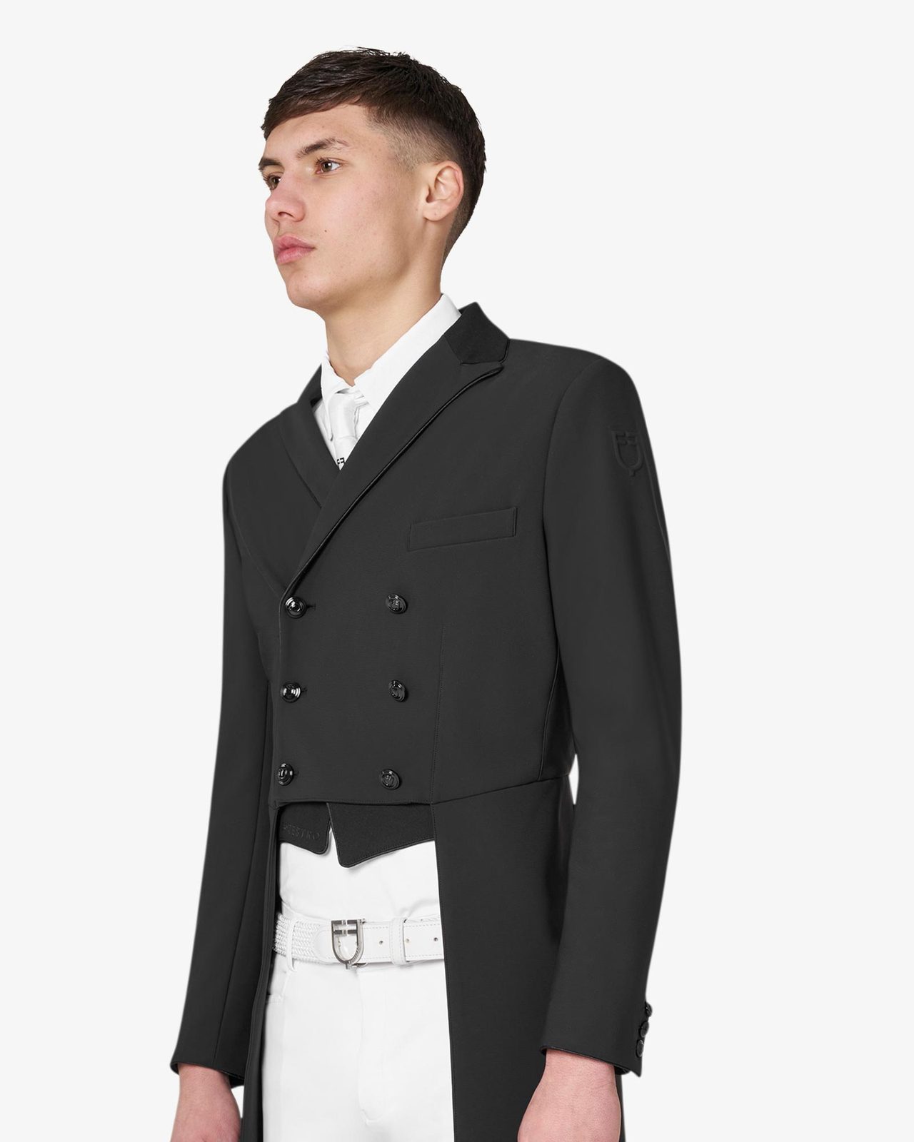Men's competition dressage tailcoat in technical fabric