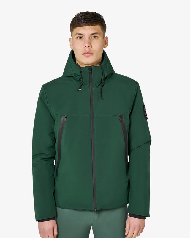 Men's waterproof and windproof jacket in nylon