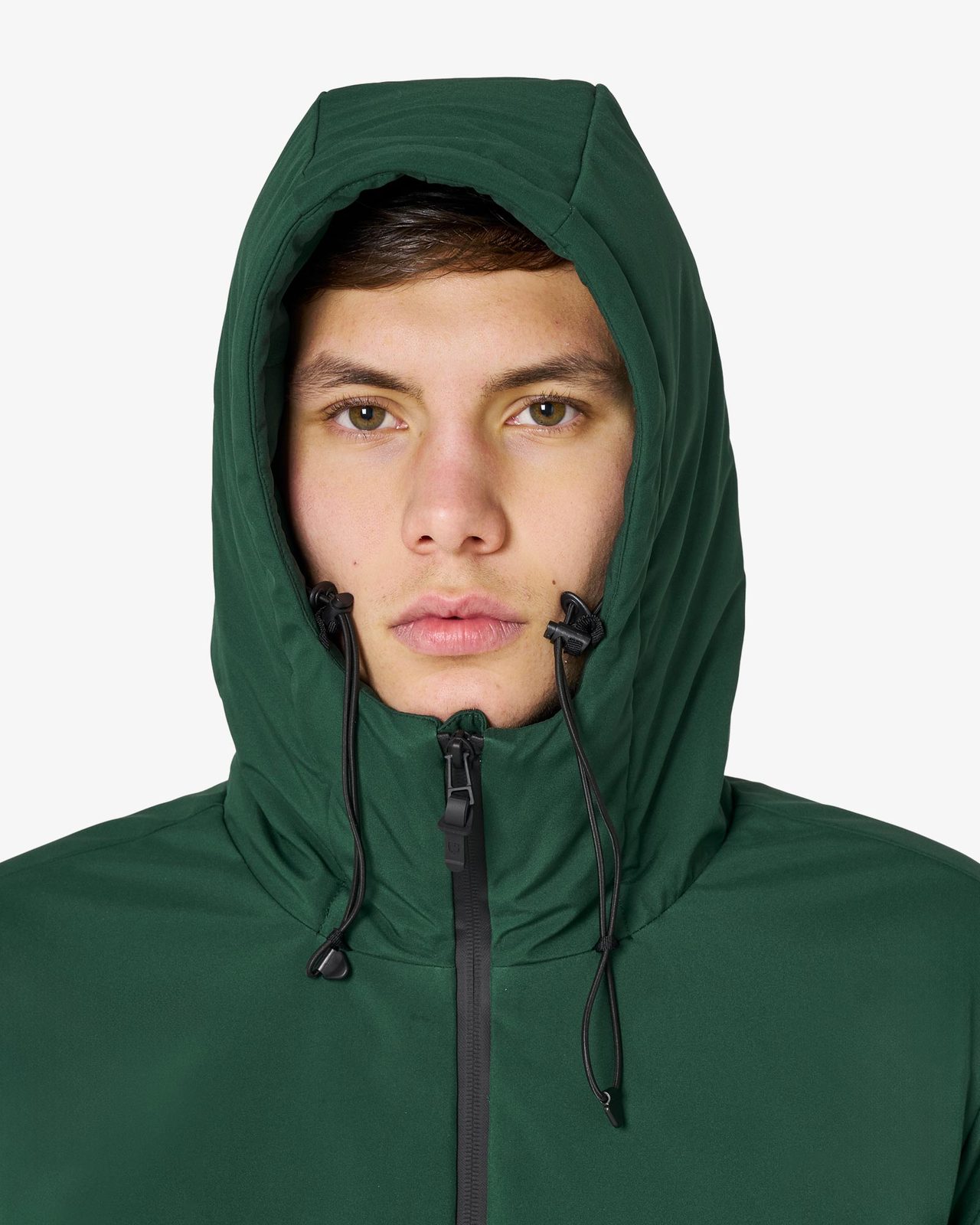 Men's waterproof and windproof jacket in nylon
